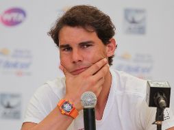 Rafa buscará recuperarse para el torneo de Roland Garros, su favorito, donde ha levantado el título en 10 ocasiones y que se disputará del 21 de mayo al 10 de junio. NTX / ARCHIVO