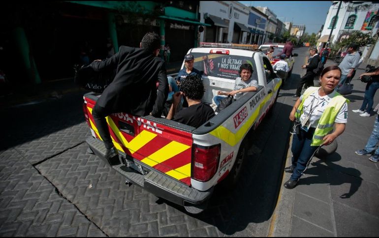 Los colectivos de movilidad exigieron al Gobierno del Estado que el transporte público sea de calidad y accesible. EL INFORMADOR/ F. Atilano