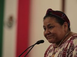 Menchú instó a los dirigentes políticos e indígenas a que hagan el esfuerzo de apegarse a las enseñanzas de los ancestros. EL INFORMADOR/ ARCHIVO