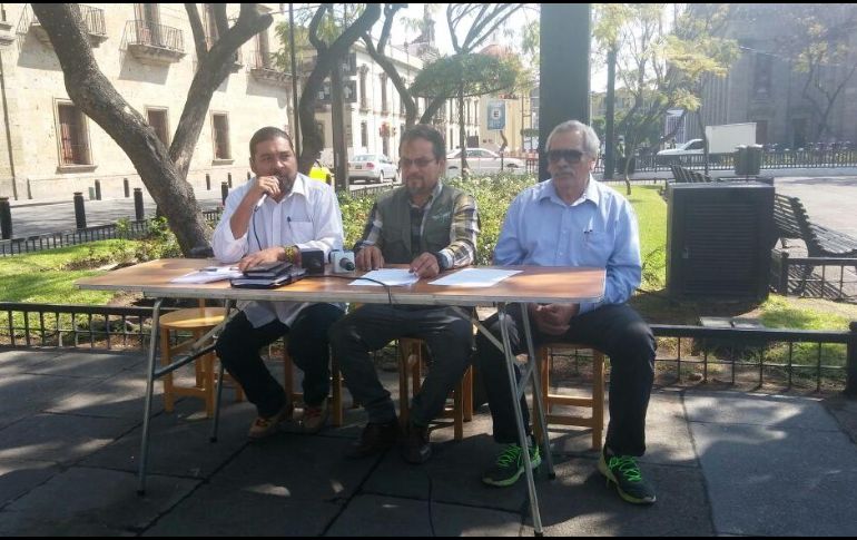 Entre los grupos que presentaron sus peticiones se encuentran el Centro Jalisciense de Apoyo al Adulto Mayor, el Frente de Resistencia de Comerciantes y la agrupación 'Ayotzinapa somos Todos'. EL INFORMADOR / R. Bobadilla