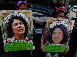 Cáceres se oponía al proyecto hidroeléctrico de Agua Zarca y el impacto que tendría en el territorio del pueblo indígena lenca. AP / F. Antonio