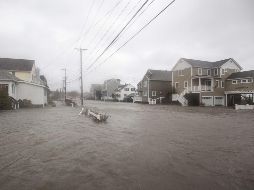 Los vientos de hasta 100 kilómetros por hora y las fuertes lluvias y nevadas, provocan problemas en los transportes y se han cancelado miles de vuelos en los aeropuertos del noreste del país. AFP / S. Eisen