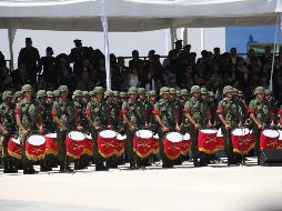 Los jóvenes llevan cinco semanas donde se les ha preparado en orden, disciplina, ceremonias, armamento e inculcarles valores militares. EL INFORMADOR/ ARCHIVO