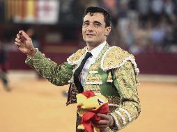 Francisco Ureña no se pudo mostrar en Guadalajara en noviembre de 2016 a causa de la lluvia. EFE/J. Cebollada