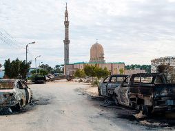 Durante el operativo militar fueron descubiertos 145 refugios, escondites y almacenes en zonas montañosas del Sinaí. AFP/ARCHIVO