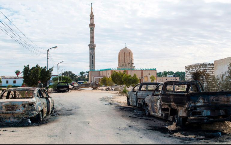 Durante el operativo militar fueron descubiertos 145 refugios, escondites y almacenes en zonas montañosas del Sinaí. AFP/ARCHIVO