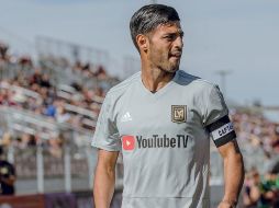 En su primer partido, Vela ya escribe su nombre en la historia de Los Ángeles FC. TWITTER/@LAFC