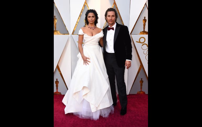Camila Alves y Matthew McConaughey.