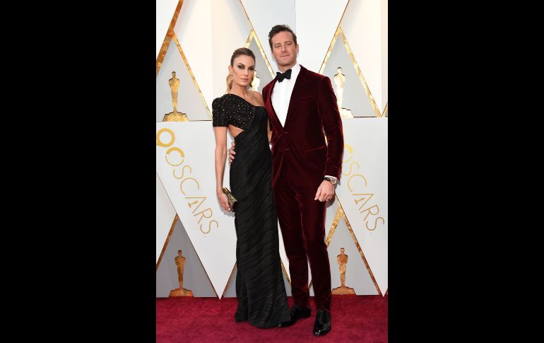 Elizabeth Chambers y Armie Hammer.