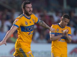 Los goles de Tigres fueron obra del argentino Lucas Zelarayán a los siete minutos de juego y del francés André-Pierre Gignac. MEXSPORT / Isabel