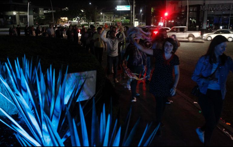 Se escucharon gritos como 