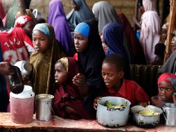 Calculan que 300 mil niños menores de cinco años sufren malnutrición aguda en Somalia. AFP/ARCHIVO