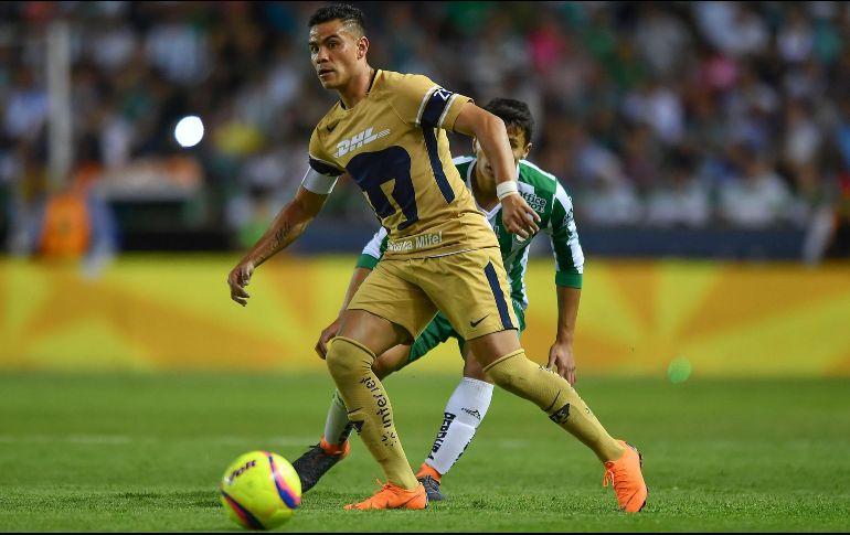 El conjunto universitario fue derrotado 3-0 ante el Club León. MEXSPORT / ARCHIVO
