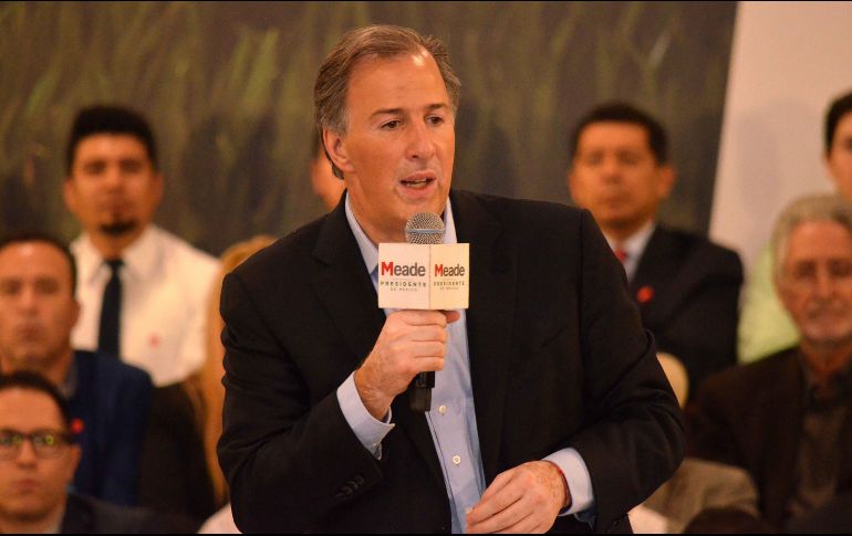 Meade recibió algunos cuestionamientos de los asistentes a Expo Antad y Alimentaria 2018. SUN/ ARCHIVO