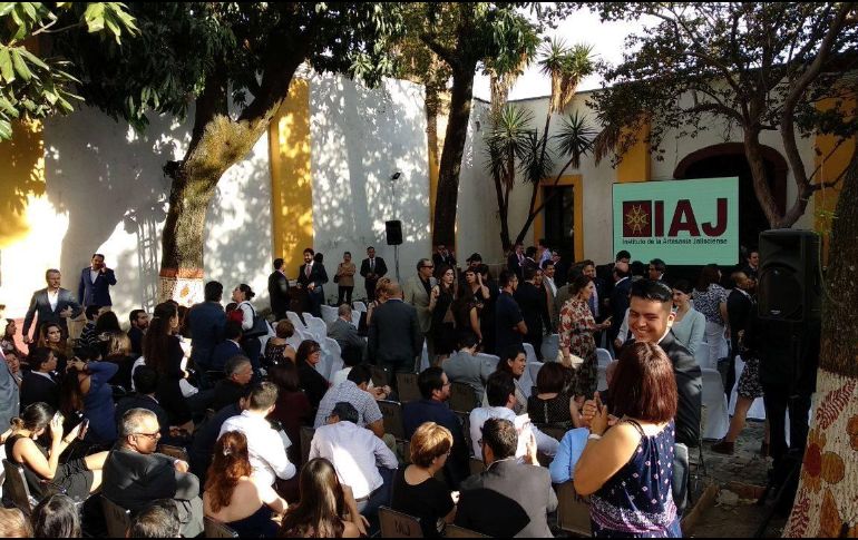 El acto tuvo lugar en el Museo de la Cerámica, en San Pedro Tlaquepaque. FACEBOOK / Ingenieros Jalisco Ijj