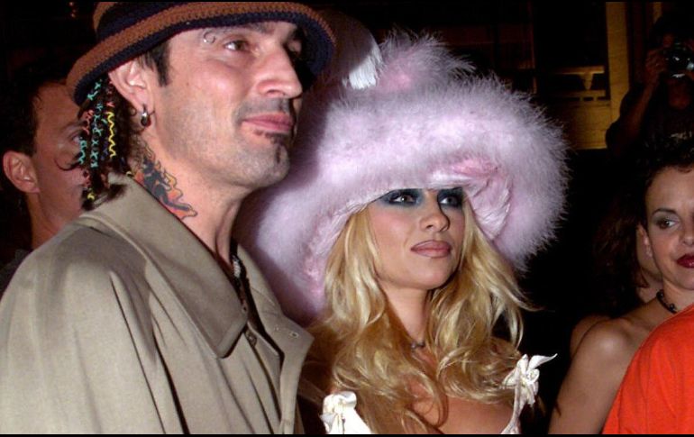 Brandon es hijo de Tommy Lee y su exesposa, Pamela Anderson, con quien tiene otro hijo de 20 años, Dylan. AP / ARCHIVO