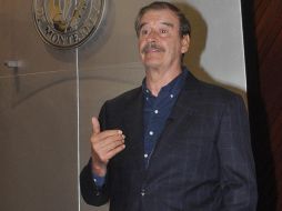 Vicente Fox señaló que no entrará en dimes y diretes con el político tabasqueño, quien, dijo, se contradice de sus propios discursos. NTX / ARCHIVO