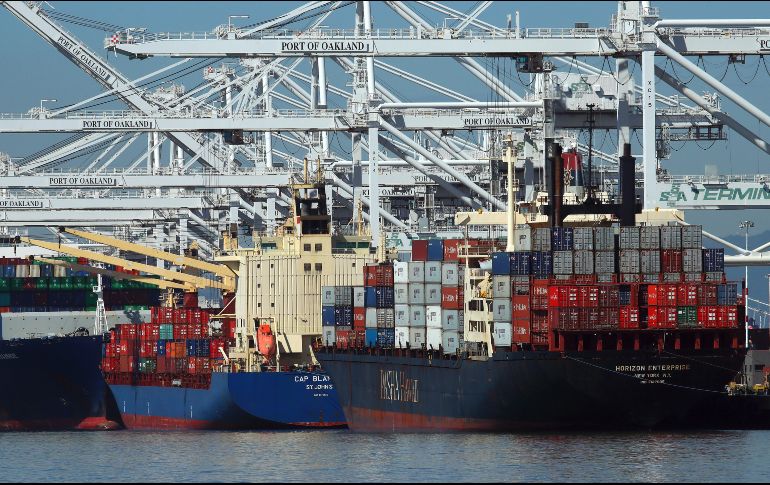 Las exportaciones de México a EU ascendieron a 25 mil 938 millones de dólares, lo que implicó un aumento anual de 10.46%. AP/B. Margot