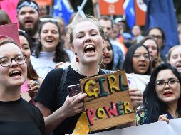 En diversas partes del mundo, miles de mujeres salieron a las calles para conmemorar este día. EFE/J. Castro