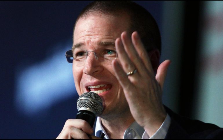 A través de desplegado publicado en un diario de circulación nacional, el instituto político hace seis planteamientos sobre Anaya. NTX / A. Monroy