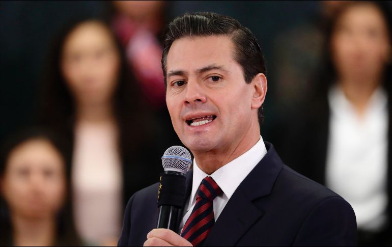  Peña Nieto llama a todos a participar en la misión de proteger a los mares y océanos manteniendo el equilibrio entre explotación y cuidado del medio ambiente. EFE / J. Méndez