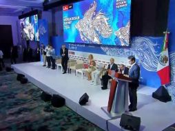 Peña Nieto asistió en la Cumbre Mundial del Océano 2018. TWITTER/@PresidenciaMX