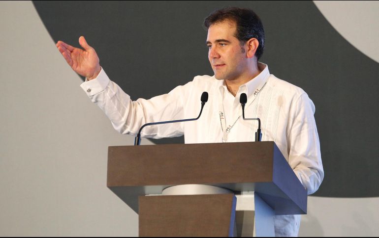 El consejero presidente del INE dijo que las instituciones financieras del país pueden adelantar los reportes sobre los apoyos económicos que reciben los partidos políticos. NTX / J. Pazos