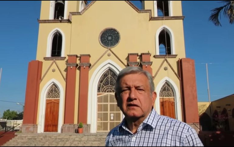En otro tema, López Obrador calificó de demagogia los dichos de Ricardo Anaya, sobre llevar a Peña y a Calderón a la cárcel. TWITTER / @lopezobrador_