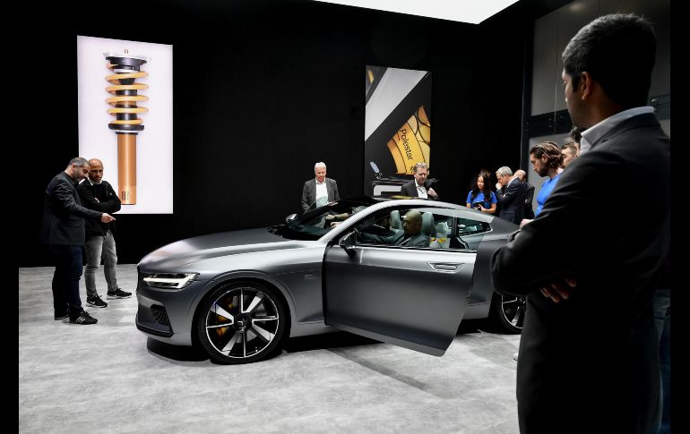 El Polestar 1 de Volvo. AFP/F. Coffrini