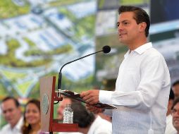 Se espera que este jueves durante la ceremonia de inauguración de la 81 Convención Bancaria eñ Mandatario haga la declaratoria inaugural. EFE / ARCHIVO