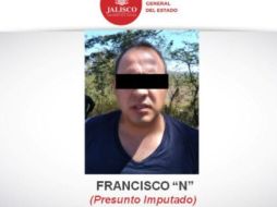 El sujeto fue puesto a disposición de un juez de control de oralidad. TWITTER/ @FiscaliaJal