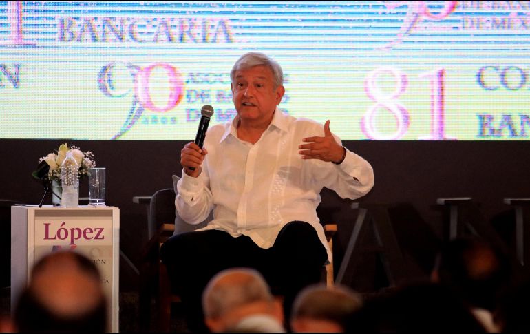 El político tabasqueño reiteró que en caso de ganar su mandato combatirá de manera frontal a la 