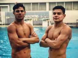 Los tapatíos compitieron en la prueba de clavados sincronizados desde trampolín de 3 metros. TWITTER / @Rorro_clavados