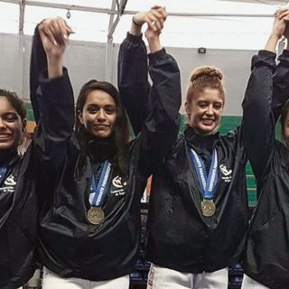 Jaliscienses ganan oro en esgrima