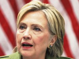 “No pueden tener diplomacia sin diplomáticos”, advirtió Clinton. AP