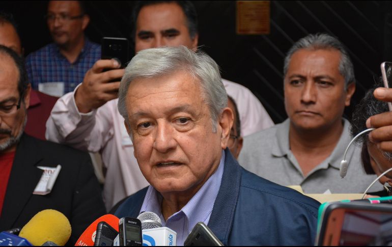 AMLO confirmó asistir a los tres debates, pero rechazó los de la intercampaña. SUN/M. Valdés