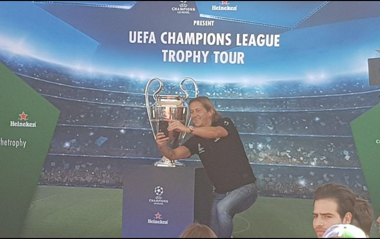 Salgado confesó que se trata de la primera vez que visita la Perla Tapatía. EL INFORMADOR/F. Romero