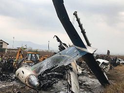 Las autoridades aún no han informado sobre las posibles causas del siniestro. EFE/N. Shrestha