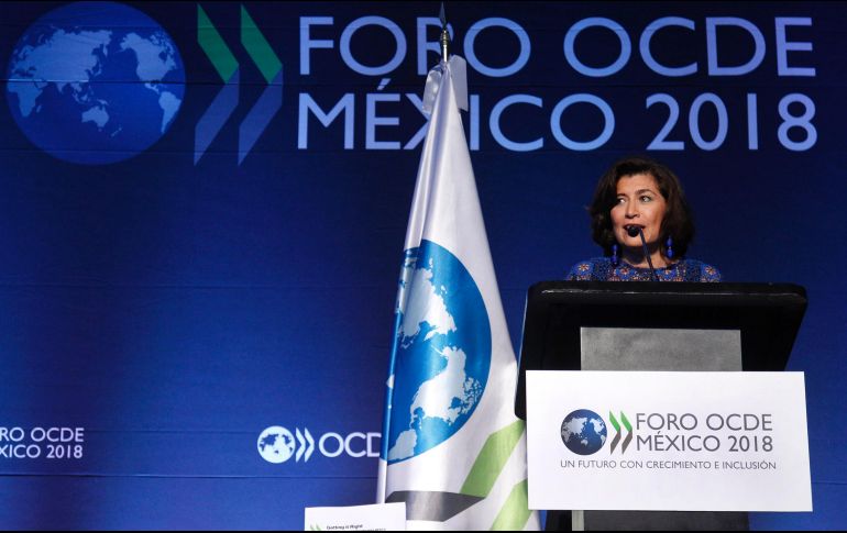 En el Foro OCDE México 2018, Gabriela Ramos comentó que los excesos del mercado nos pusieron en una situación 