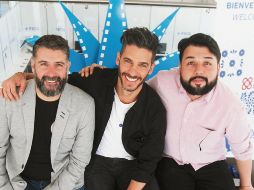 Lo hicieron posible. José Manuel Flandes, Erick Elías y José Alberto López. EL INFORMADOR/E. Barrera