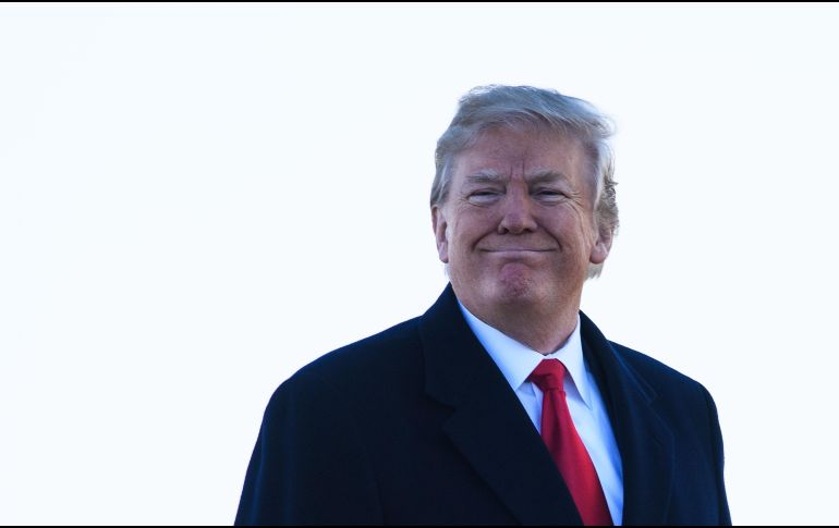 Trump parece respaldar enteramente la denuncia hecha antes por May sobre el ataque contra el ex espía ruso Sergei Skripal. AFP / M. Ngan