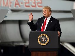 Trump dijo al principio que no estaba hablando en serio cuando mencionó el concepto, pero luego “me dije qué gran idea, quizá tengamos que hacerlo”. AP/ A. Gallardo