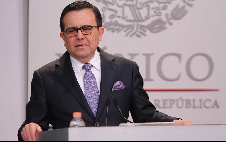 Ildefonso Guajardo, secretario de Economía, anunció estrategias para proteger sectores clave del Tratado Integral y Progresista de Asociación Transpacífico. NOTIMEX/I. Hernández