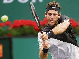 Tercera ronda. El argentino Juan Martín del Potro regresa una bola al español David Ferrer, durante su encuentro de ayer en Indian Wells. EFE