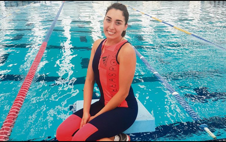 Mariana Arceo. A partir del 25 de marzo, irá a la Copa Mundial de Pentatlón Moderno. EL INFORMADOR/F. Romero