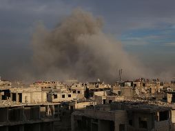 El puesto de control atacado fue instalado en la carretera que une Afrín con Nubul y Al Zahrá para evitar las actividades de contrabando. AFP/A. Suleiman