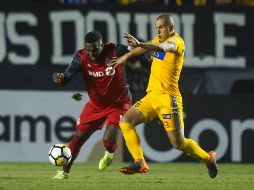 La noche del martes 13, Toronto eliminó a Tigres de la Liga de Campeones de la Concacaf. AFP / J. C. Aguilar