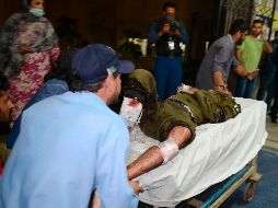 El portavoz indica que se trató de un atentado suicida y señaló que los heridos han sido trasladados a hospitales de la zona. AFP/ A. Ali