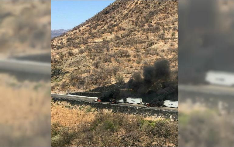 La PGJE indicó que ya se abrieron las carpetas de investigación respectivas por el daño a vehículos, establecimientos comerciales y demás hechos ilícitos. TWITTER / @chozki