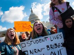 Fotogalería: Estudiantes de EU se movilizan contra las armas